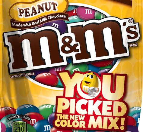 Fans Choose New Color Mix For Mandms Candies Packages