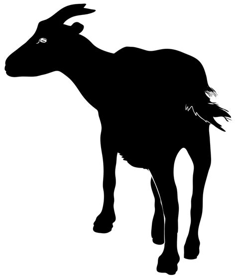 Goat Silhouette Free Download On Clipartmag