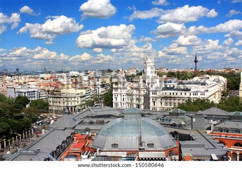 Spain Panorama Madrid Scenic View On Stock Photo 150580646 Shutterstock