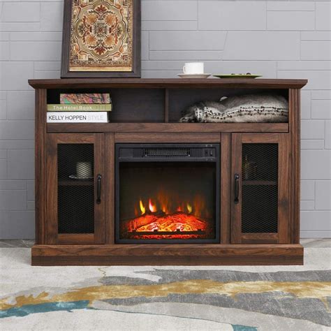 36 Inch Tall Tv Stand With Fireplace Councilnet