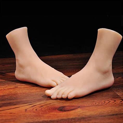 1 Pair Foot Display Mannequin 39 Silicone Model Feet Mannequin Female