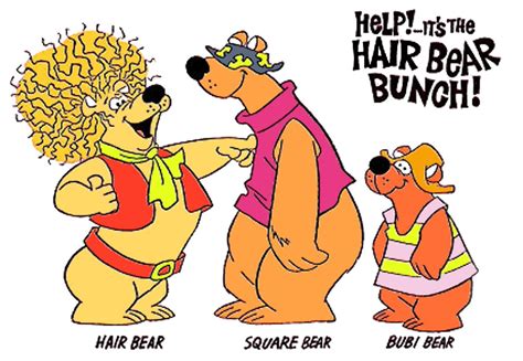The Hair Bear Bunch Childhood Memories 70s 80s Cartoons Classic