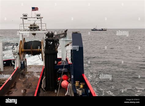 Pollack Fishing In The Bering Sea July 2014 Stock Photo Alamy