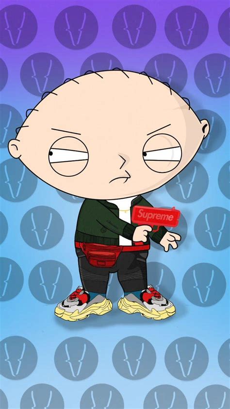 Stewie Griffin Gangster Wallpaper