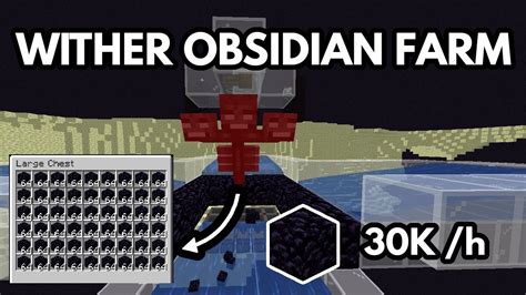 Fastest Way To Get Obsidian In Minecraft 1204 32000 Per Hour