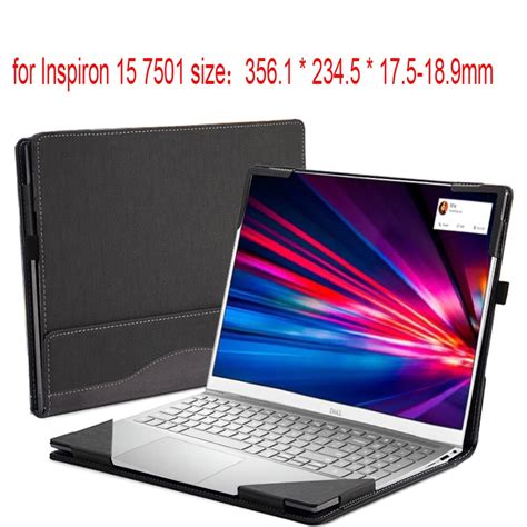 Case For Dell Inspiron 15 3501 3502 3505 5502 5505 5509 7501 156 Inch Laptop Sleeve Detachable