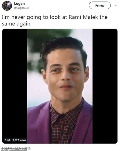 Rami Maleks Creepy Promo Video Goes Viral As Fans Turn It Into