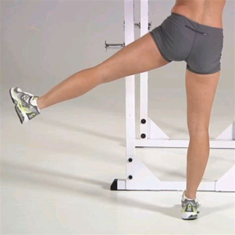 Leg Swings Exercise How To Workout Trainer By Skimble
