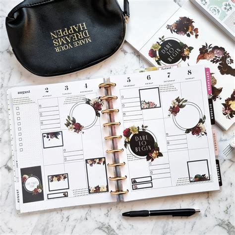 Happy Planner Vertical Layout Ideas You Ll Love A Dash Of Kam Happy