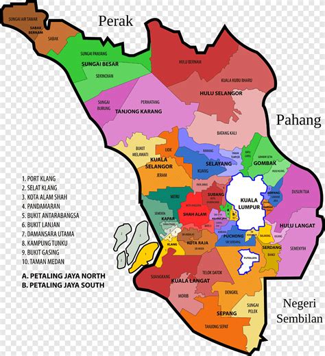 Map Of Selangor Districts 👉👌6 Districts In Selangor Under Mco Other