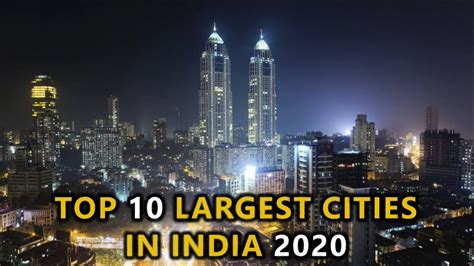 Top 10 Largest Cities In India Youtube