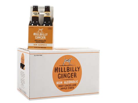 Non Alcoholic Apple With Root Ginger Case Hillbilly Cider