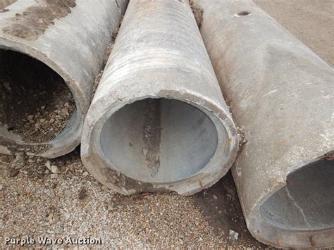 4 Concrete Culvert Pipes In Burlington Ks Item Fk9215 Sold