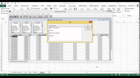 Create Pivot Table From Multiple Worksheets