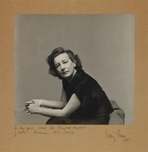 Irving Penn Portrait Of Lillian Hellman 1947 Mutualart