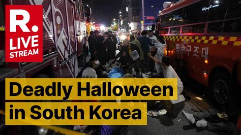 South Korea Halloween Horror Live After Deadly Stampede Killed 151