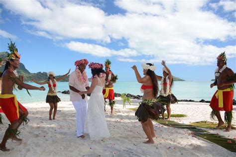 Traditional Polynesian Wedding In Bora Bora Equally Wed