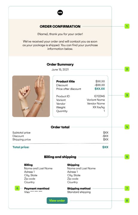 Order Confirmation Emails Best Practices And Examples