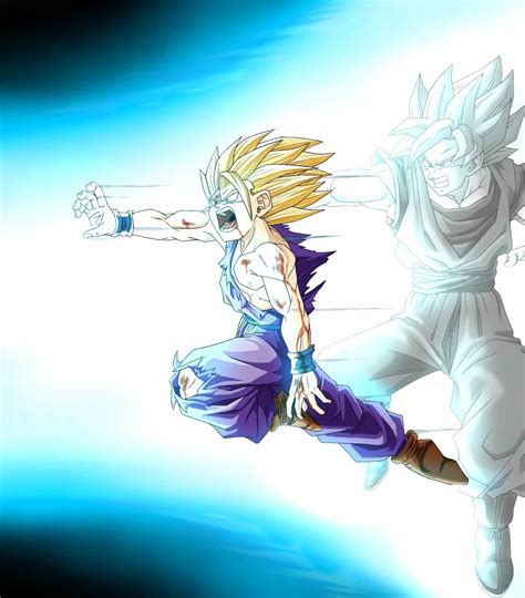 Gohan, super sayian 2, reference, anime, dragon ball z, goku, kamehameha. Father Son Kamehameha Wallpaper (83+ images)