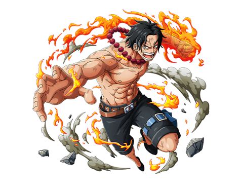 Portgas D Ace 2nd Commander Of Whitebeard Pirates By