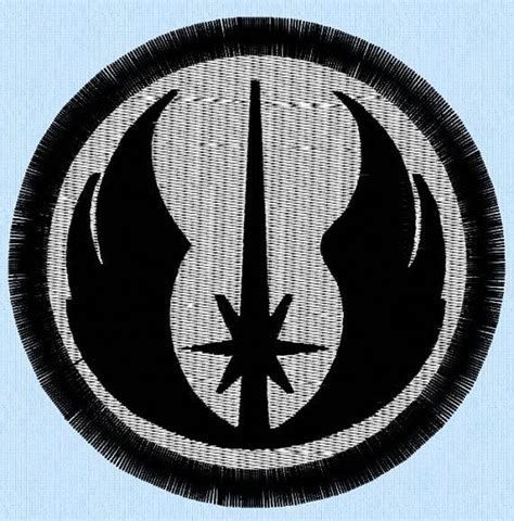 Star Wars Jedi Order Machine Embroidery File By Lynellen 300