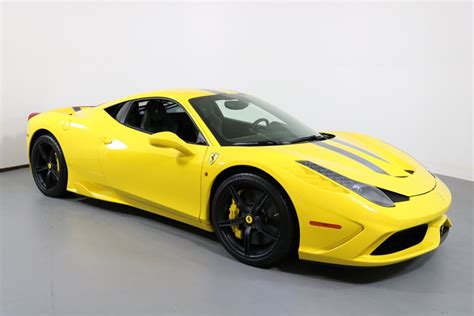 The 458 italia and spider already hold a very dear place in the hearts of anyone who has driven them on a sunny day over great roads. 2015 Ferrari 458 Italia 2dr Cpe Speciale for sale #116318 | MCG