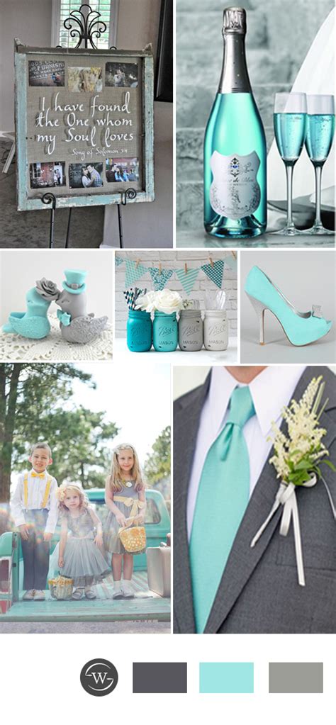 Grey And Light Blue Wedding Theme Blue Wedding Decorations Blue
