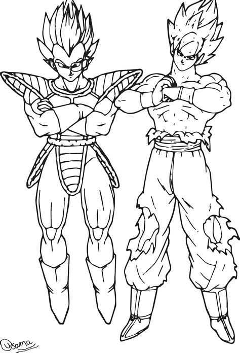 Goku Ultra Instinct Coloring Pages Hd Png Download Is