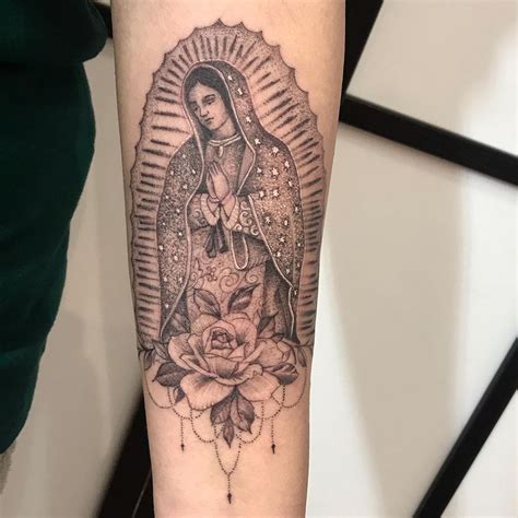 Mexican Virgen De Guadalupe Tattoo Daisymirren