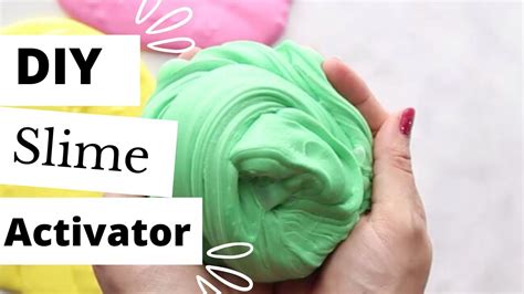 How To Make Slime Activator At Home Slime Activator Success 100slime