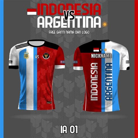 harga baju bola argentina