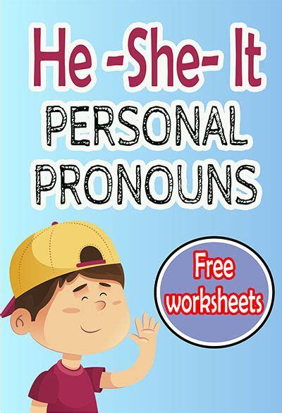 He She It Grammar And Exercises In 2021 Personal Pronouns Pronoun Activities English