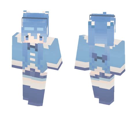 Download Vocaloid Hatsune Miku Snow 2012 Minecraft Skin For Free
