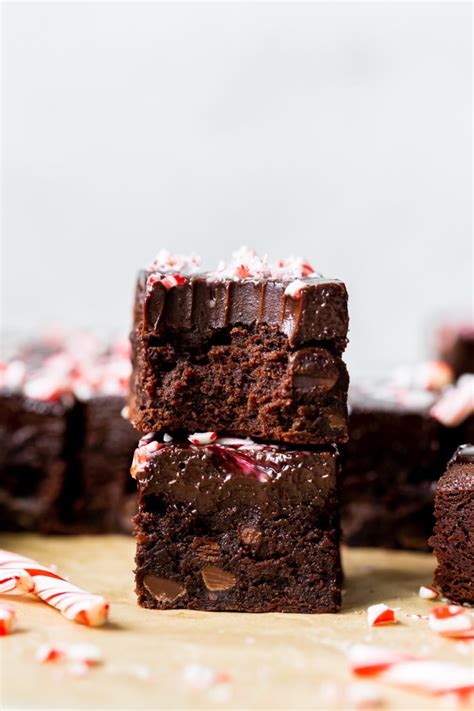 One Bowl Peppermint Brownies Kroll S Korner