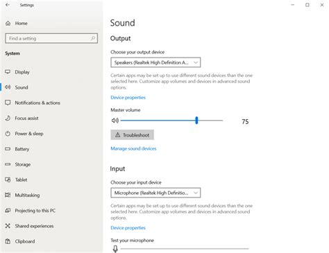 Windows 10 System Settings Superguide How To Adjust Sound