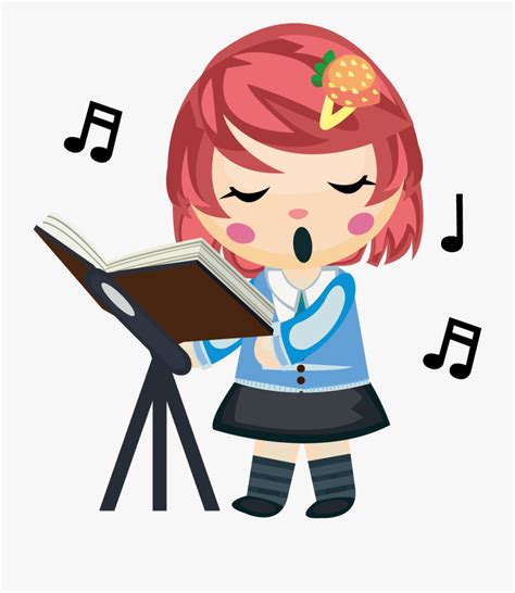 Library Of Singing Girl Images Clip Royalty Free Library