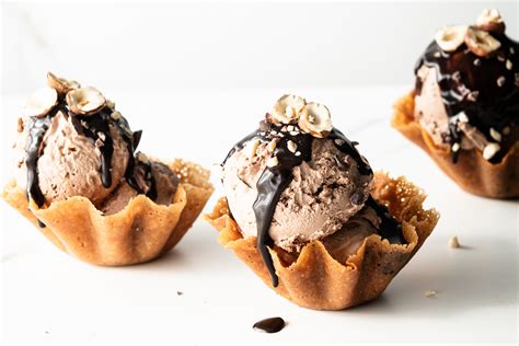 Chocolate Hazelnut Ice Cream Form