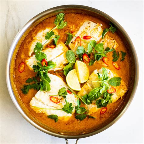 Thai Curry Coconut Fish Curry Recipe Cart