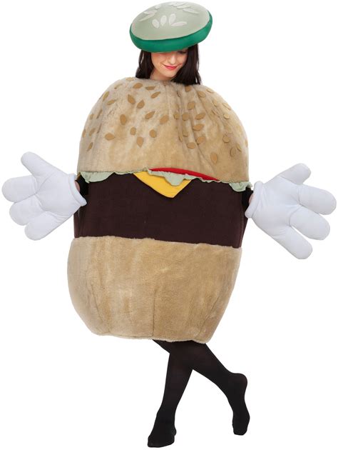 Cheeseburger Adult Costume Fun Food Costumes For Events