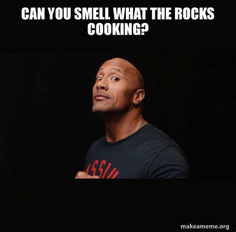 Can You Smell What The Rocks Cooking Dwayne Johnson The Rock