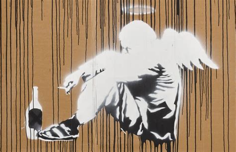 Fallen Angel 2004 Banksy Explained