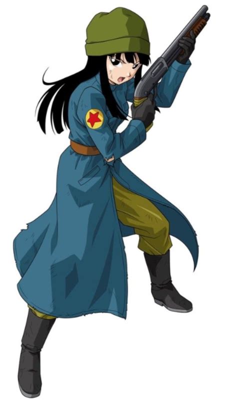 Em dragon ball, mai aparece como uma mulher alta, bonita, usando um batom vermelho e possuindo olhos azuis, usando nos mesmos uma sombra avermelhada. Future mai | Female dragon, Dragon ball super, Dragon ball art