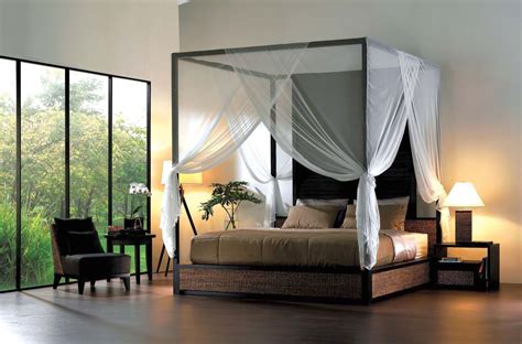 stunning view   exotic canopy bed designs