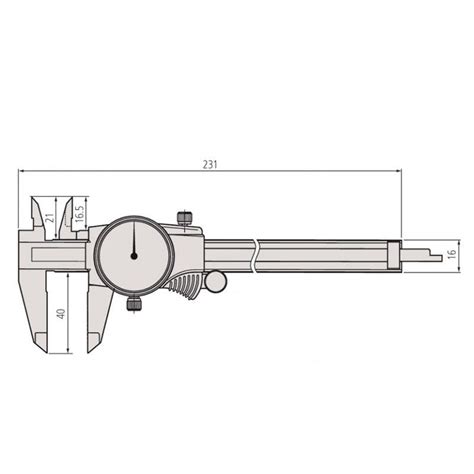 Mitutoyo Dial 150mm Caliper Allendale Uk Allendale