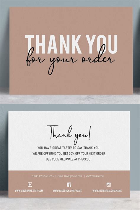 Thank you for considering us for your purchasing needs. Editable Business Thank You Card Thanks For Your Purchase | Etsy in 2020 | Business thank you ...
