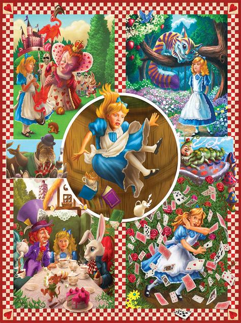 Classic Tales Alice In Wonderland 1000 Pieces Sunsout Puzzle