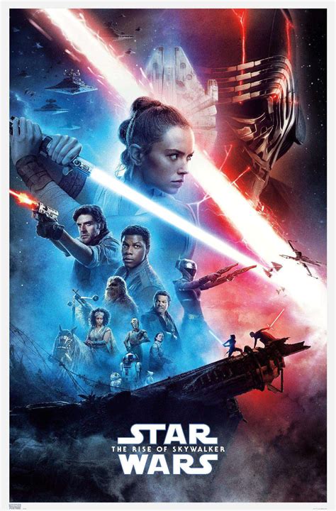 Star Wars The Rise Of Skywalker Official One Sheet Poster Walmart