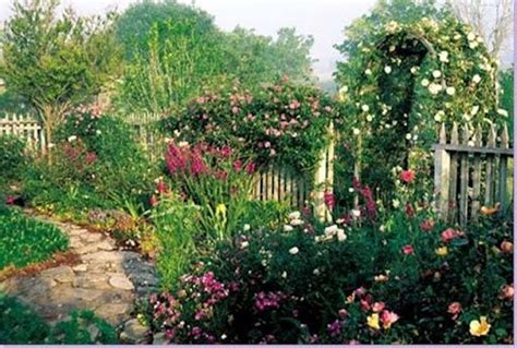 Love The Abundance Of A Cottage Garden Gardens Gates Paths