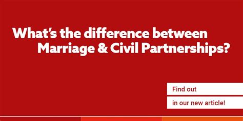 What Is The Difference Between Civil Partnership And Marriage Astle