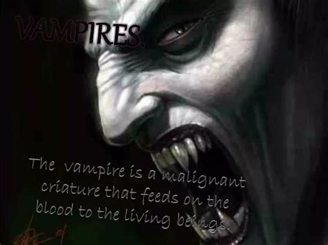 Ppt Vampires Powerpoint Presentation Free Download Id3780172